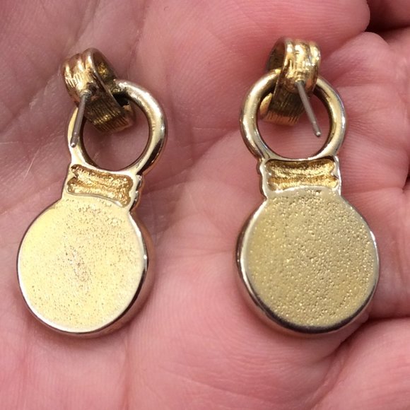 Vintage Old Coin Earrings - Picture 6 of 11